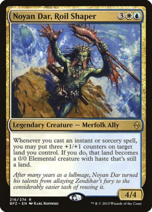 Noyan Dar, Roil Shaper<br /><span class="collector-number">Collector No. 216</span>