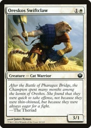 Oreskos Swiftclaw<br /><span class="collector-number">Collector No. 20</span>