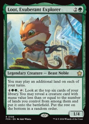 Loot, Exuberant Explorer - Foil<br /><span class="collector-number">Collector No. 106</span>