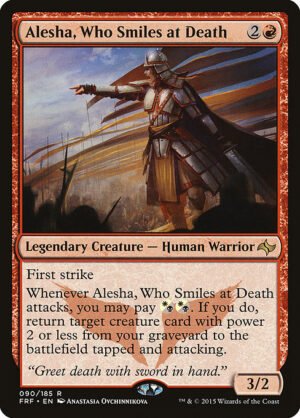 Alesha, Who Smiles at Death<br /><span class="collector-number">Collector No. 90</span>