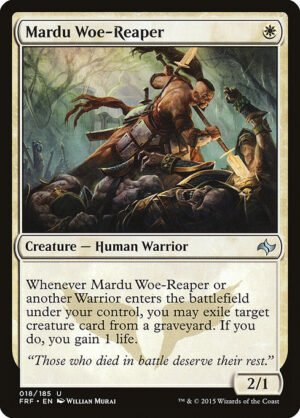 Mardu Woe-Reaper<br /><span class="collector-number">Collector No. 18</span>