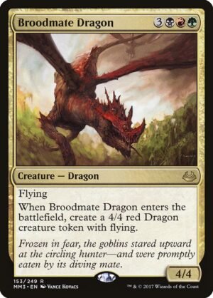Broodmate Dragon<br /><span class="collector-number">Collector No. 153</span>