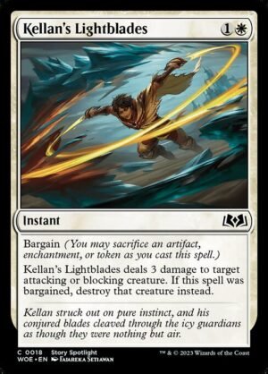 Kellan's Lightblades - Foil<br /><span class="collector-number">Collector No. 18</span>