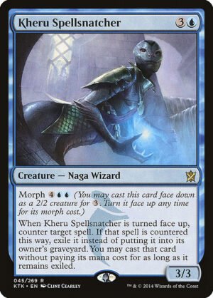 Kheru Spellsnatcher<br /><span class="collector-number">Collector No. 45</span>