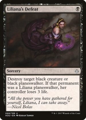 Liliana's Defeat<br /><span class="collector-number">Collector No. 68</span>