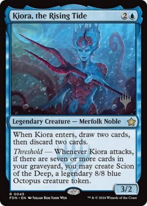 Kiora, the Rising Tide<br /><span class="collector-number">Collector No. 45p</span>