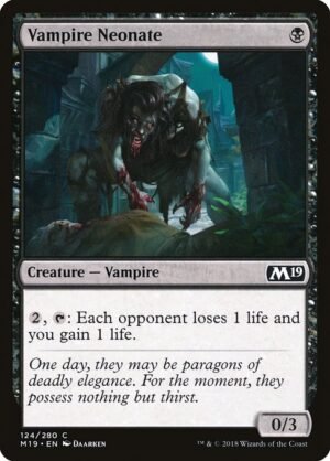 Vampire Neonate<br /><span class="collector-number">Collector No. 124</span>