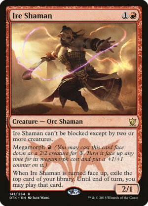 Ire Shaman<br /><span class="collector-number">Collector No. 141</span>