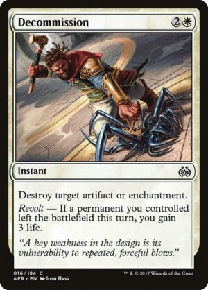 Decommission<br /><span class="collector-number">Collector No. 16</span>