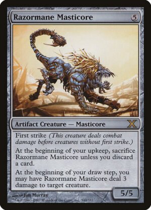 Razormane Masticore<br /><span class="collector-number">Collector No. 340</span>