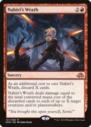 Nahiri's Wrath<br /><span class="collector-number">Collector No. 137</span>