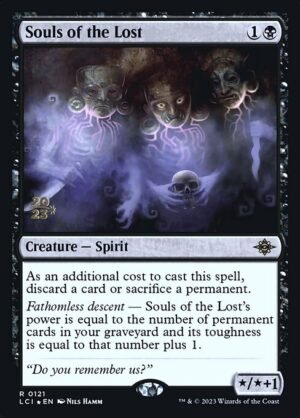 Souls of the Lost - Foil<br /><span class="collector-number">Collector No. 121s</span>