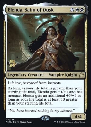 Elenda, Saint of Dusk - Foil<br /><span class="collector-number">Collector No. 119s</span>