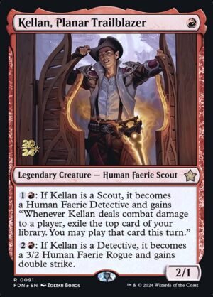 Kellan, Planar Trailblazer - Foil<br /><span class="collector-number">Collector No. 91s</span>