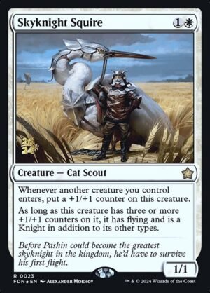 Skyknight Squire - Foil<br /><span class="collector-number">Collector No. 23s</span>