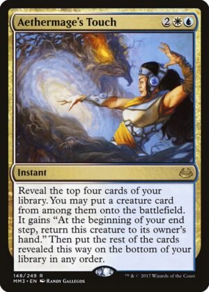Aethermage's Touch<br /><span class="collector-number">Collector No. 148</span>