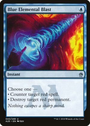 Blue Elemental Blast<br /><span class="collector-number">Collector No. 43</span>