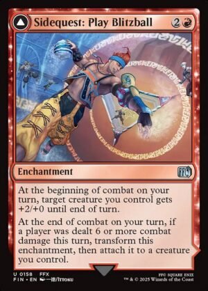 Sidequest: Play Blitzball // World Champion, Celestial Weapon - Foil<br /><span class="collector-number">Collector No. 158</span>