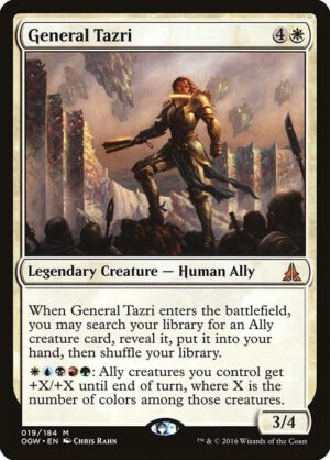 General Tazri<br /><span class="collector-number">Collector No. 19</span>