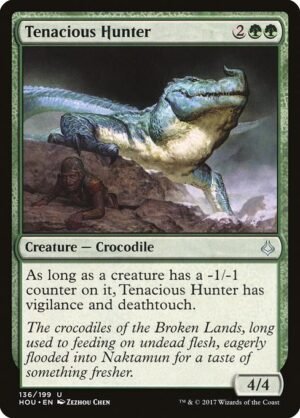 Tenacious Hunter<br /><span class="collector-number">Collector No. 136</span>