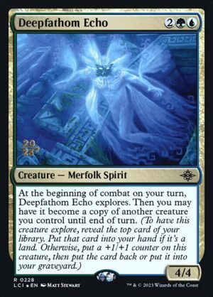 Deepfathom Echo - Foil<br /><span class="collector-number">Collector No. 228s</span>