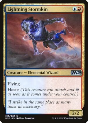 Lightning Stormkin<br /><span class="collector-number">Collector No. 213</span>