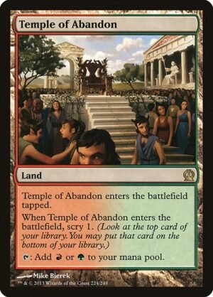 Temple of Abandon<br /><span class="collector-number">Collector No. 224</span>