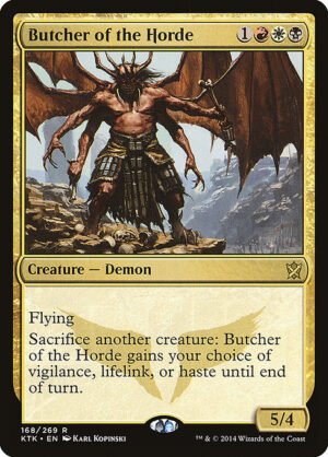Butcher of the Horde<br /><span class="collector-number">Collector No. 168</span>
