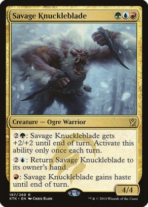 Savage Knuckleblade<br /><span class="collector-number">Collector No. 197</span>