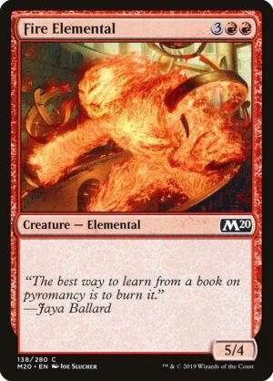 Fire Elemental<br /><span class="collector-number">Collector No. 138</span>
