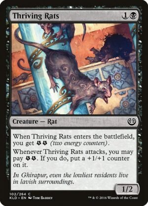Thriving Rats<br /><span class="collector-number">Collector No. 102</span>