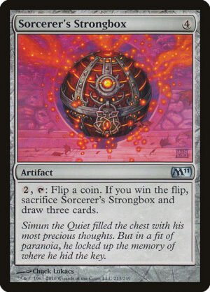 Sorcerer's Strongbox<br /><span class="collector-number">Collector No. 213</span>
