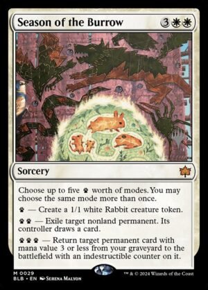 Season of the Burrow<br /><span class="collector-number">Collector No. 29p</span>