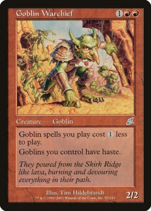 Goblin Warchief<br /><span class="collector-number">Collector No. 97</span>