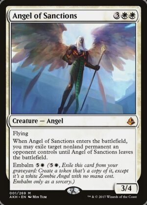 Angel of Sanctions<br /><span class="collector-number">Collector No. 1</span>
