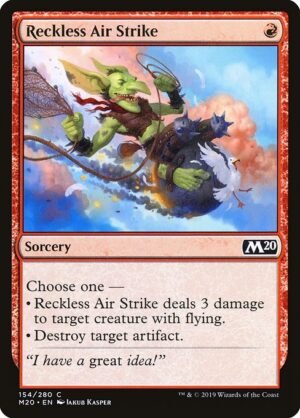 Reckless Air Strike<br /><span class="collector-number">Collector No. 154</span>
