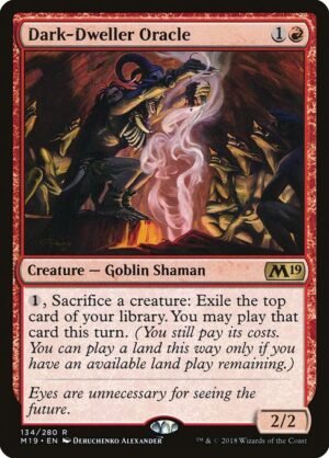 Dark-Dweller Oracle<br /><span class="collector-number">Collector No. 134</span>