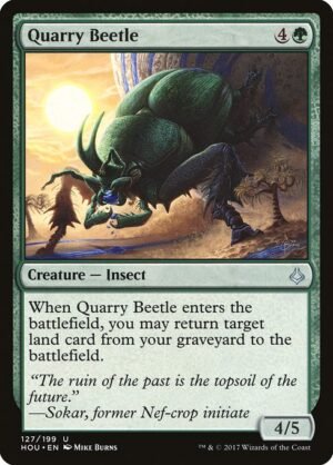 Quarry Beetle<br /><span class="collector-number">Collector No. 127</span>