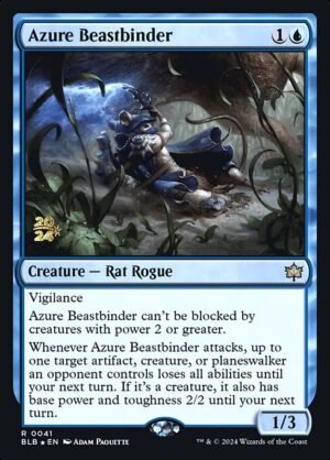 Azure Beastbinder - Foil<br /><span class="collector-number">Collector No. 41s</span>