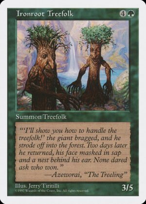 Ironroot Treefolk<br /><span class="collector-number">Collector No. 305</span>