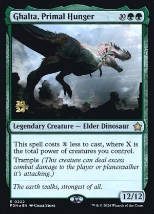 Ghalta, Primal Hunger - Foil<br /><span class="collector-number">Collector No. 222s</span>