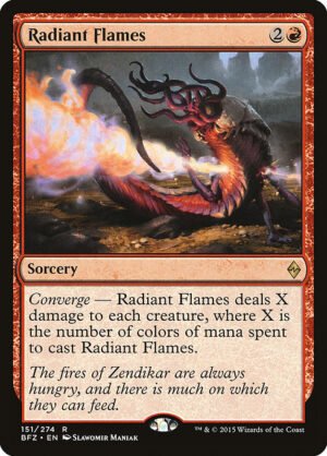 Radiant Flames<br /><span class="collector-number">Collector No. 151</span>