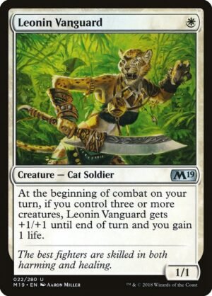 Leonin Vanguard<br /><span class="collector-number">Collector No. 22</span>