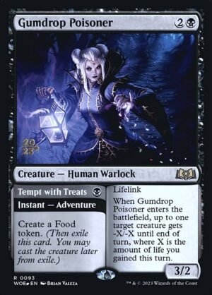 Gumdrop Poisoner // Tempt with Treats - Foil<br /><span class="collector-number">Collector No. 93s</span>