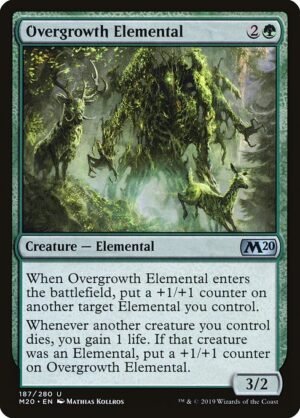 Overgrowth Elemental<br /><span class="collector-number">Collector No. 187</span>
