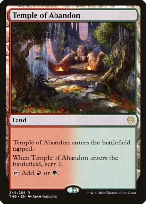 Temple of Abandon<br /><span class="collector-number">Collector No. 244</span>