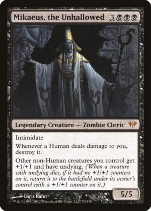 Mikaeus, the Unhallowed<br /><span class="collector-number">Collector No. 70</span>