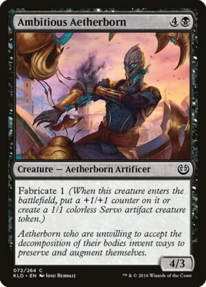Ambitious Aetherborn<br /><span class="collector-number">Collector No. 72</span>
