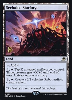 Secluded Starforge - Foil<br /><span class="collector-number">Collector No. 257s</span>