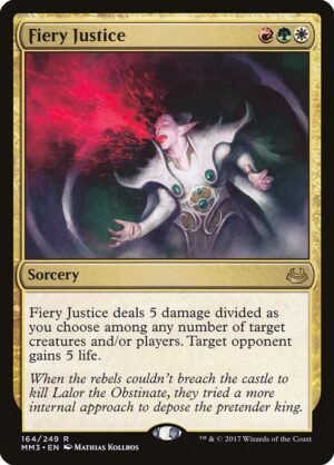 Fiery Justice<br /><span class="collector-number">Collector No. 164</span>